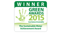 Easydry won the Sustainable Water Achievement Award at the Green Awards 2015
