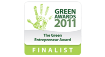 Easydry announced as finalist in the Green Awards 2011 - Green Entrepreneur category