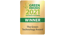 Easydry announced as winner in the Green Awards 2021 - Green Technology category