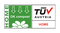 Easydry has OK Compost HOME certification from TUV Austria