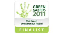 Easydry announced as finalist in the Green Awards 2011 in the Green Entrepreneur Category
