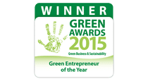Easydry announced as winner in the Green Awards 2015 in the Green Entrepreneur of the Year Award Category