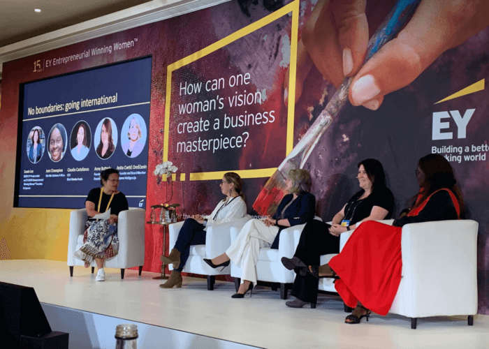 Easydry CEO Anne Butterly invited to speak at EY Winning Women Conference in South Africa.