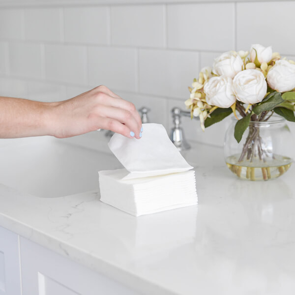 The Easydry disposable hand towel or small towel is an incredibly sort and absorbent towel. Ditch cotton today!