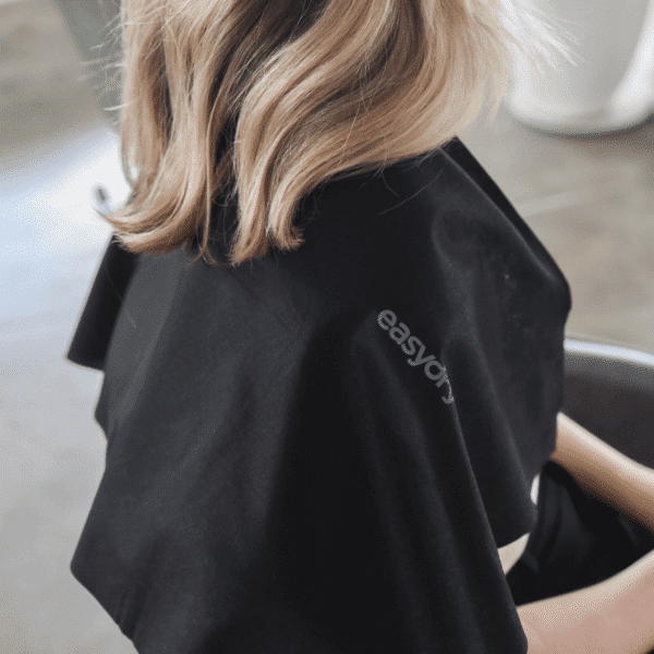 Easydry Medium Towel Black Compostable Hairdresser Product