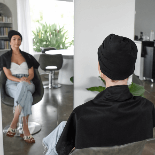 Easydry Medium Towel Black Compostable Hairdresser Product