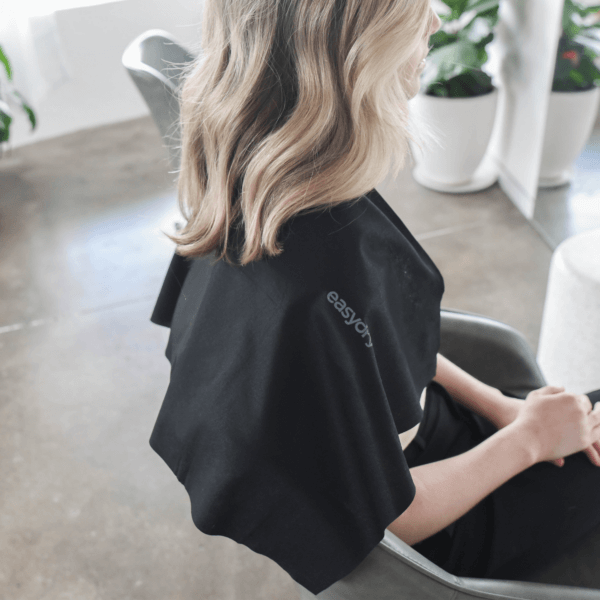 Easydry Medium Towel Black Compostable Hairdresser Product