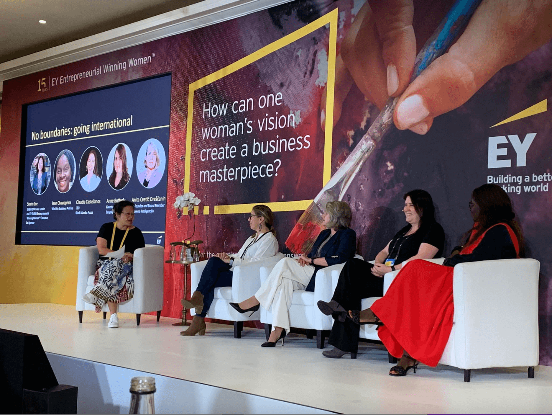 Anne Butterly, Easydry CEO and founder, was recently invited by Ernst and Young to their ‘Winning Women’ conference in Cape Town recently. EY provides program participants access to their vast resources, rich networks and know-how, helping to strengthen their abilities to become market leaders.