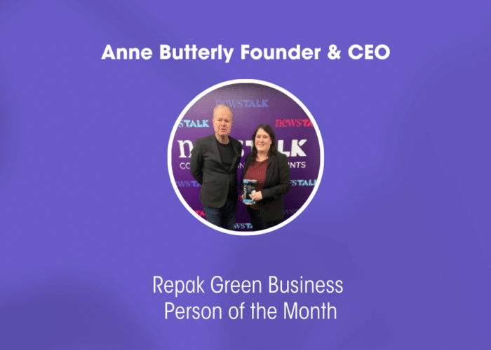 Anne Butterly Celebrated for Sustainability Leadership with Repak Award