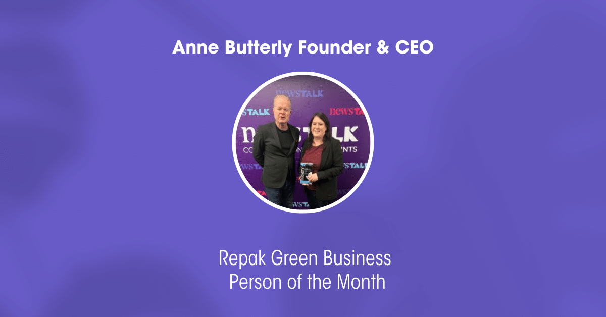 Anne Butterly Celebrated for Sustainability Leadership with Repak Award